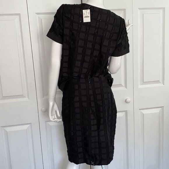 🔥JCREW 2 pc Set top Small & skirt 6 black New - Picture 5 of 7